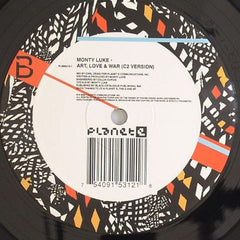 Monty Luke : Art, Love & War (12")