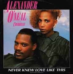 Alexander O'Neal Featuring Cherrelle : Never Knew Love Like This (Extended Version) (12", Single)