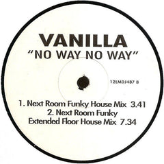 Vanilla (2) : No Way No Way (12", Promo)