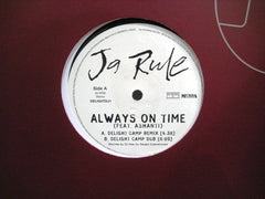 Ja Rule : Always On Time (Delight Camp Remixes) (12", Promo)