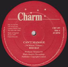 Red Rat / Goofy : Can"t Manage / Bad Man Crew (12")