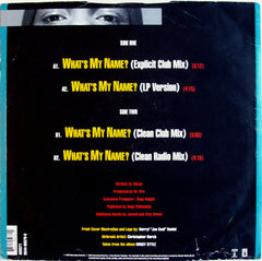 Snoop Dogg : What's My Name? (12", Single)