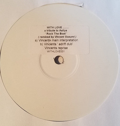 Aaliyah : Rock The Boat (Vincent Sosumi Remixes) (12", Promo, Unofficial, W/Lbl)