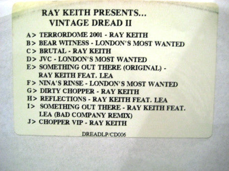 Ray Keith : Vintage Dread II (5x12", Comp, W/Lbl)