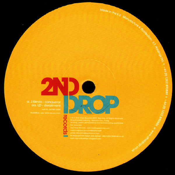 J:Kenzo / Leon Day : Conqueror / Derailment (12")