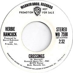Herbie Hancock : Crossings (7", Promo)