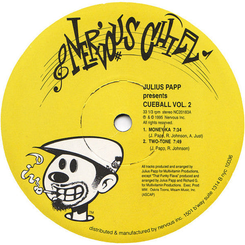 Julius Papp : Cueball Vol. 2 (12")