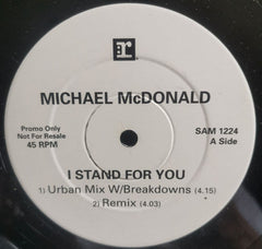 Michael McDonald : I Stand For You (12", Promo)