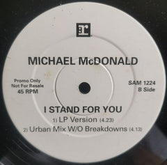 Michael McDonald : I Stand For You (12", Promo)
