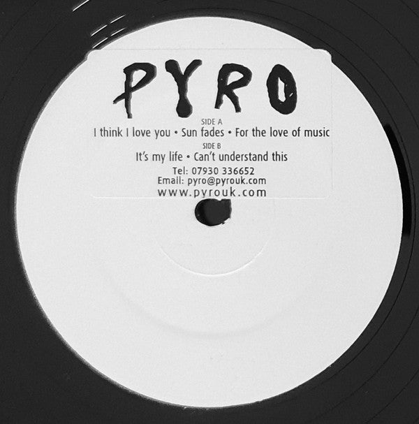 Pyro (3) : I Think I Love You (12", W/Lbl, Sti)