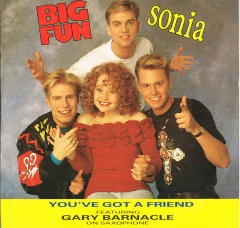 Big Fun & Sonia : You've Got A Friend (12", Single)