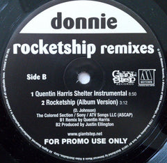 Donnie : Rocketship (Remixes) (12", Promo)