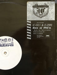 JC-001 & DJ D-Zire : Sea Of MC's (12", Promo, W/Lbl)