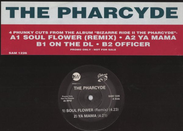 The Pharcyde : Bizarre Ride 2 The Pharcyde  (12", Promo, Smplr)