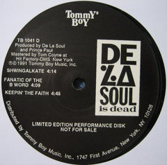 De La Soul : De La Soul Is Dead (2xLP, Album, Ltd, Promo)
