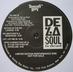 De La Soul : De La Soul Is Dead (2xLP, Album, Ltd, Promo)