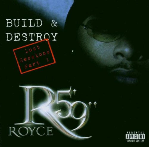 Royce Da 5'9" : Build & Destroy - Lost Sessions Part 1 (2xLP, Album)