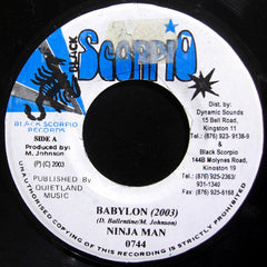 Ninja Man* : Babylon (7")