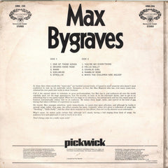 Max Bygraves : Max Bygraves (LP, Comp, RM)