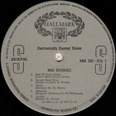 Max Bygraves : Max Bygraves (LP, Comp, RM)