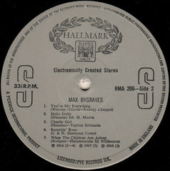 Max Bygraves : Max Bygraves (LP, Comp, RM)