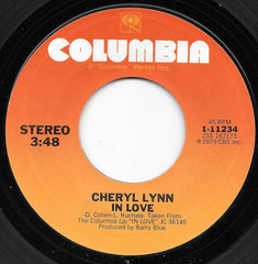 Cheryl Lynn : Love Bomb / In Love (7")