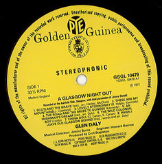 Glen Daly : A Glasgow Night Out (LP)