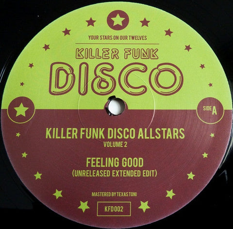 Killer Funk Disco Allstars : Killer Funk Disco Allstars Volume 2 (12")
