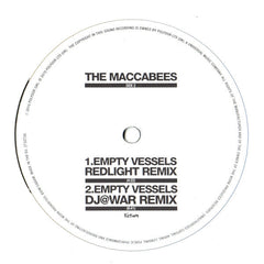 The Maccabees Featuring Roots Manuva : Empty Vessels (12")