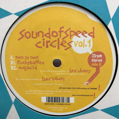 Lee Jones / Luke Vibert : Sound Of Speed Circles Vol.1 (12")
