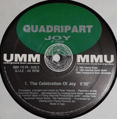 Quadripart : Joy (Remixes) (2x12")