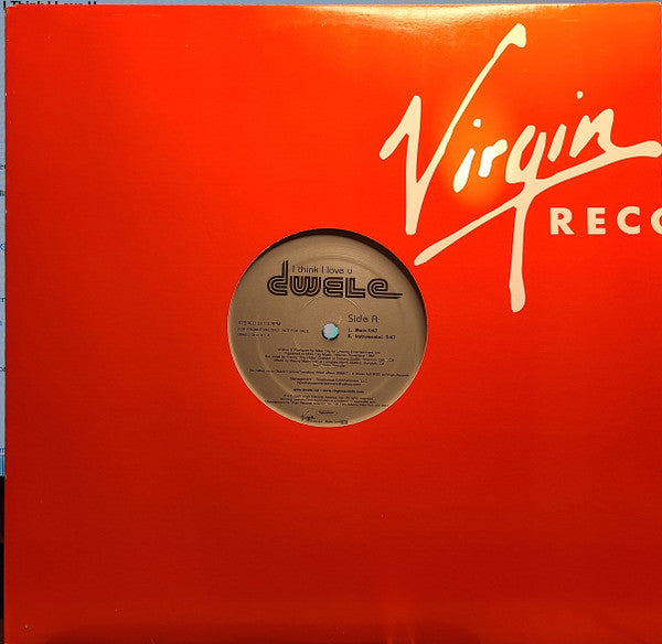 Dwele : I Think I Love U (12", Promo)