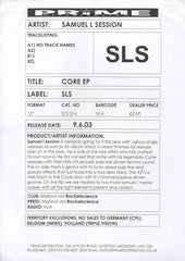 SLS* : Core EP (12", EP, W/Lbl)