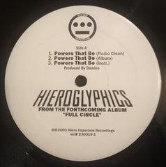 Hieroglyphics : Powers That Be (12")