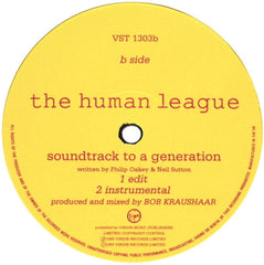 The Human League : Soundtrack To A Generation (12", Single)