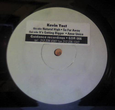 Kevin Yost : Unprotected Sax EP (12", EP, W/Lbl, Sti)