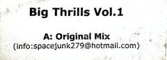 Unknown Artist : Big Thrills Vol. 1 (12", S/Sided, W/Lbl)
