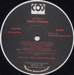 DJ Pierre : Matrix Chamber (12")