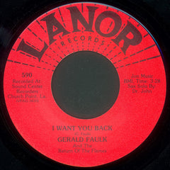 Gerald Faulk And The Return Of The Flames : Express Yourself / I Want You Back (7")