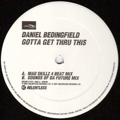 Daniel Bedingfield : Gotta Get Thru This (12", Promo)