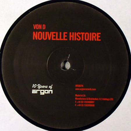 Von D : Nouvelle Histoire / Berlin Call (12")