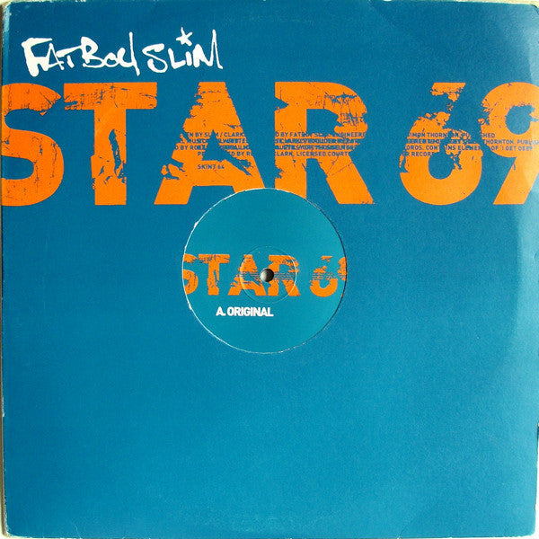 Fatboy Slim : Star 69 (2x12", Promo)