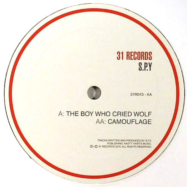 S.P.Y. : The Boy Who Cried Wolf / Camouflage (12")