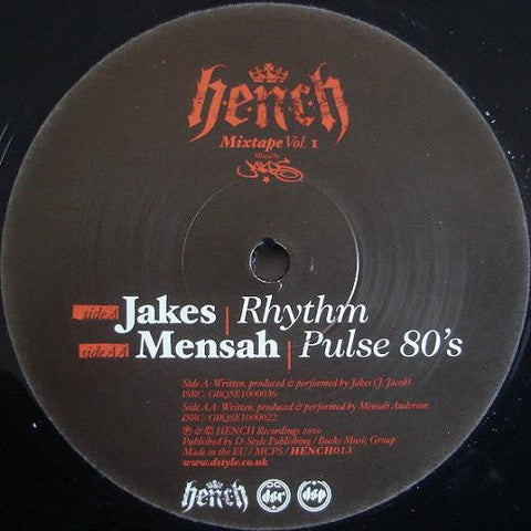Jakes / Mensah (2) : Rhythm / Pulse 80's (12", Smplr)