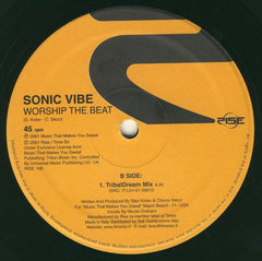 Sonic Vibe : Worship The Beat (12")