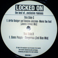 Various : Locked On (The Best Of...Exclusive Remixes) (2x12", Ltd)