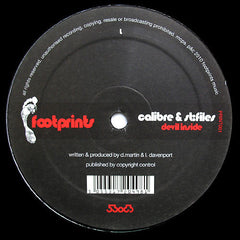 Zero Tolerance & DJ Bailey / Calibre & ST Files : Wasp Factory / Devil Inside (12")