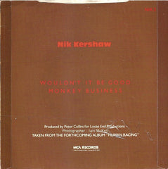 Nik Kershaw : Wouldn't It Be Good (7", Single, Sil)