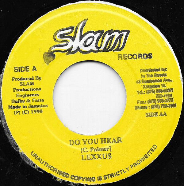 Lexxus / Mr. Chicken : Do You Hear / One Auntie Lulu (7")