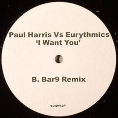Paul Harris Vs Eurythmics : I Want You (12")